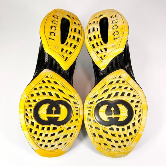 Gucci Technical Knit Floral Run Sneaker - Men’s 10 - Picture 6 of 8